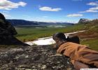 Relaxing in Sarek national park