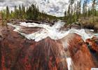 Roaring rapids of Lapland