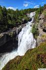 Waterfall in Laponia World Heritage