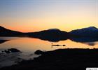 Fishing on the border of Sweden and Norway