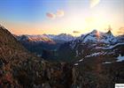 Sunset over Sarek