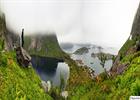 Panorama over Reine, Norway