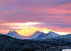 Full winter on the mountains of Sarek