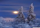 Full winter moon